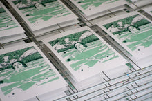 Load image into Gallery viewer, Swamp Teen Risograph Print | Sarah Welch (TX)