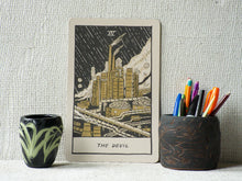 Load image into Gallery viewer, The Devil Risograph Print | Sarah Welch (TX)