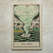 Load image into Gallery viewer, The Tower Risograph Print | Sarah Welch (TX)