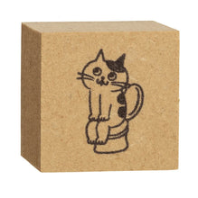 Load image into Gallery viewer, Toilet Training Cat Stamp | Decole (Japan)
