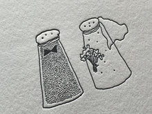Load image into Gallery viewer, Salt and Pepper Letterpress Print | Liana Finck (NY)