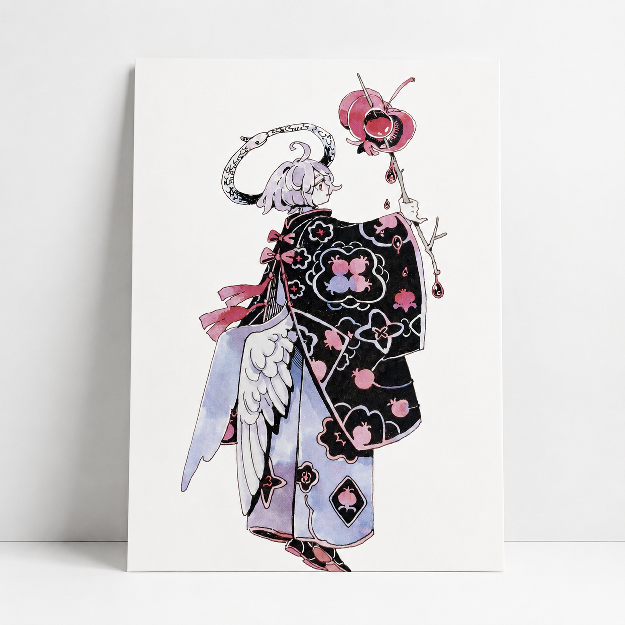 Heart Fruit Wand Mini Print | Koyamori (CAN)