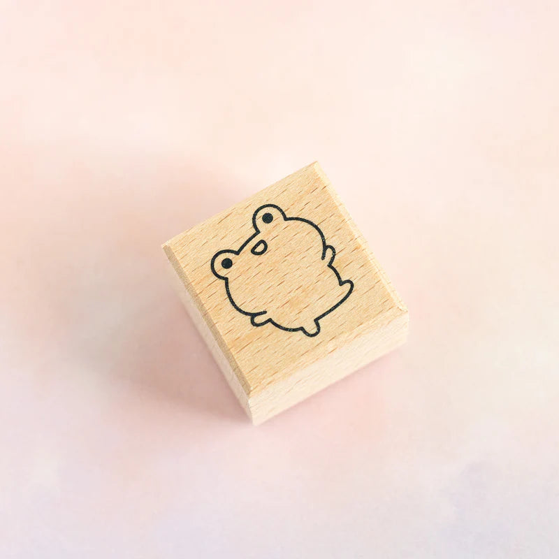 Wasabi the Frog Rubber Stamp | Robot Dance Battle (CA)