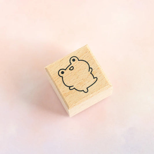 Wasabi the Frog Rubber Stamp | Robot Dance Battle (CA)