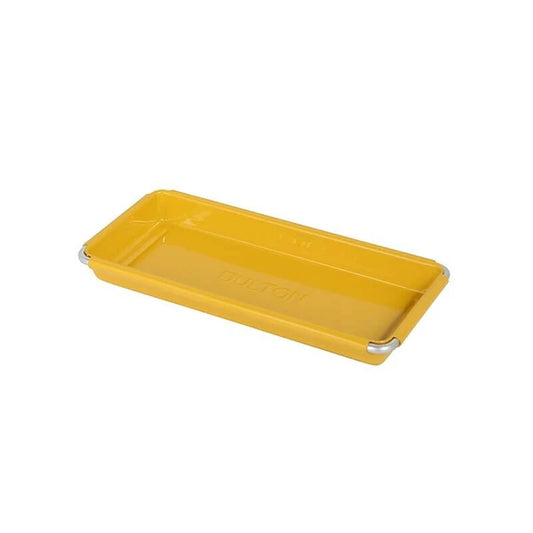 Dulton Metal Desk Tray | Yellow | Dulton/Bonox (Japan)