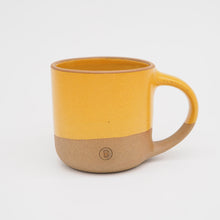 Load image into Gallery viewer, Ceramic Bricks Mug | Yellow Semi-Glazed Finish | Chips (Japan)