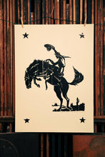 Load image into Gallery viewer, Black Rodeo | Hatch Show Print (TN)