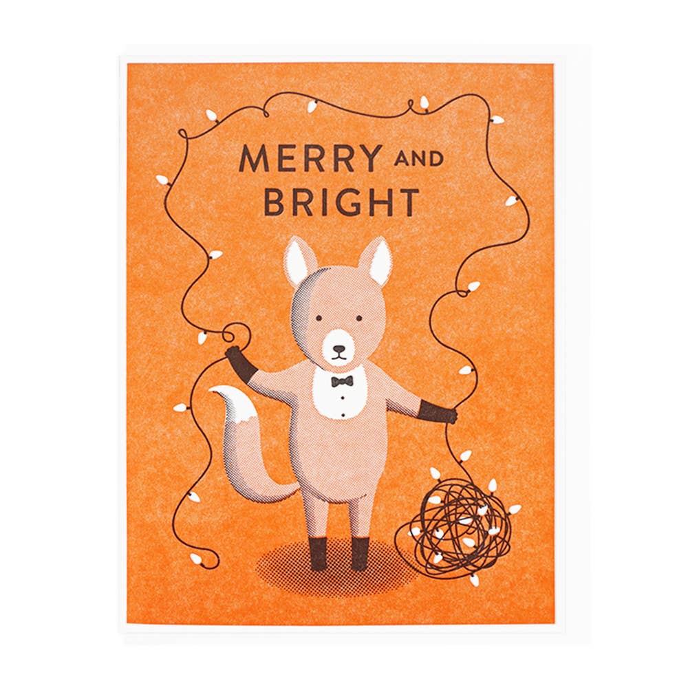 Merry And Bright Tuxedo Fox | Lucky Horse Press (NJ)