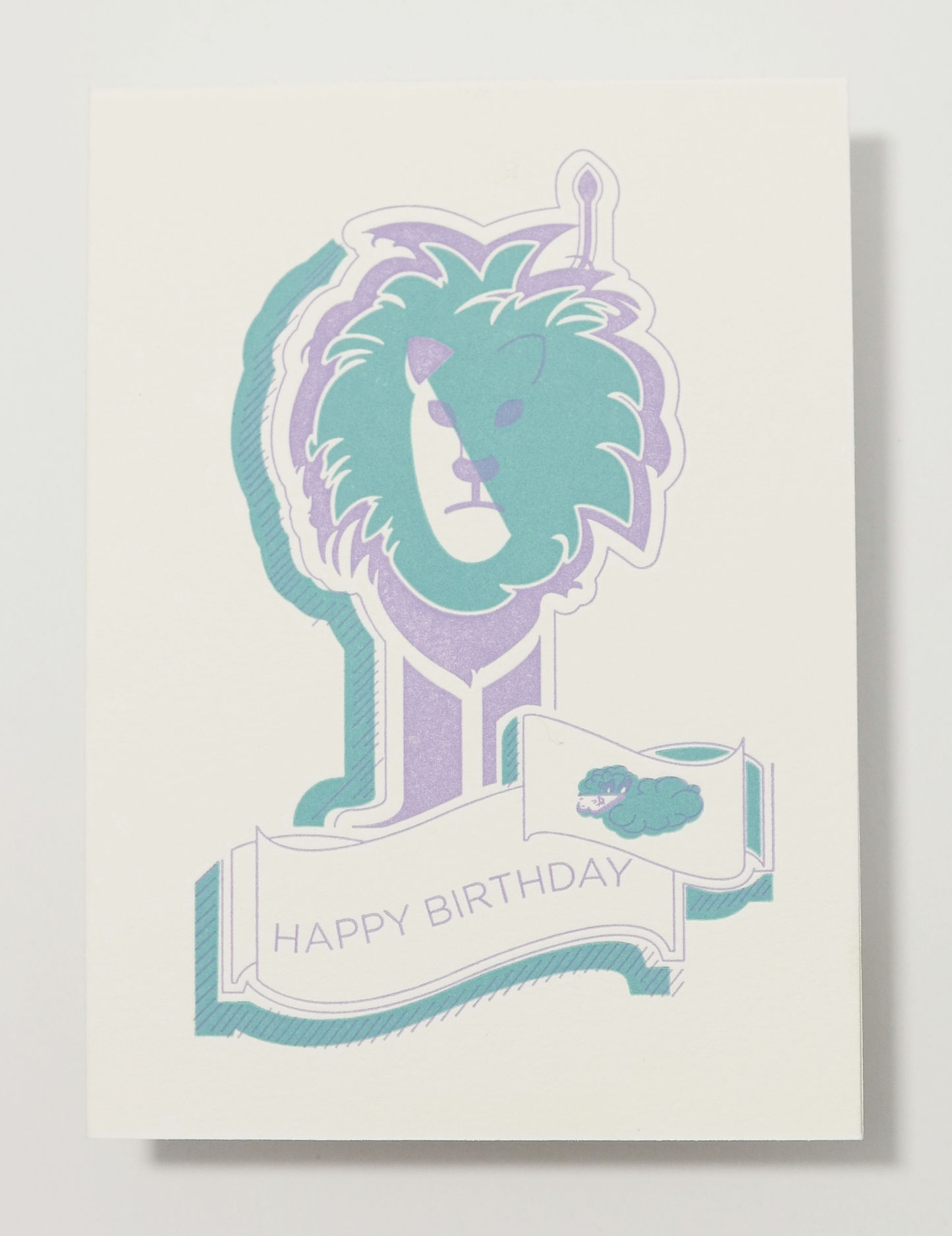 Happy Birthday Leo the Lion Card