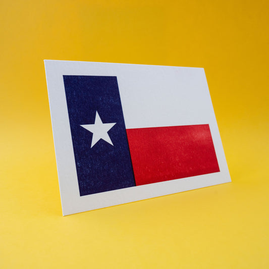 Texas Flag Mini Print