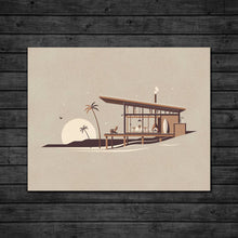Load image into Gallery viewer, Cabin Series Screenprint | La Jolla | DKNG Studios (CA)