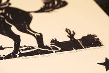 Load image into Gallery viewer, Black Rodeo | Hatch Show Print (TN)