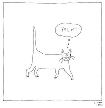 Load image into Gallery viewer, You Only Live Nine Times Letterpress Print | Liana Finck (NY)