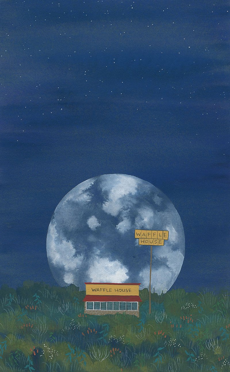 All Star Night Art Print| Heather Sundquist Hall (TX)