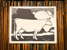 Load image into Gallery viewer, Barnyard Cow | Hatch Show Print (TN)
