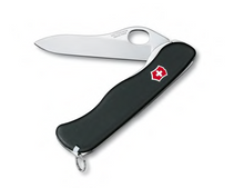Load image into Gallery viewer, Black One Handed Sentinel Knife | Victorinox (Switzerland)