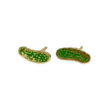 Load image into Gallery viewer, Pickle Enamel Earrings | Jenny Lemons (CA)