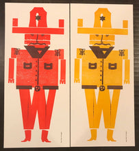 Load image into Gallery viewer, Red Cowboy | Hatch Show Print(TN)