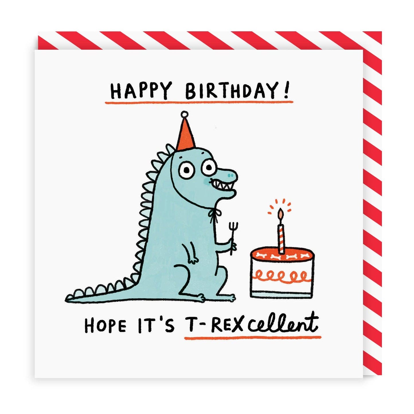 T-Rexcellent Birthday Card | Gemma Correll (UK)
