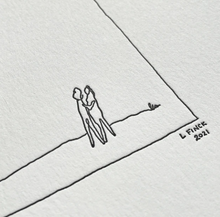 Load image into Gallery viewer, Baby Asteroid Letterpress Print | Liana Finck (NY)