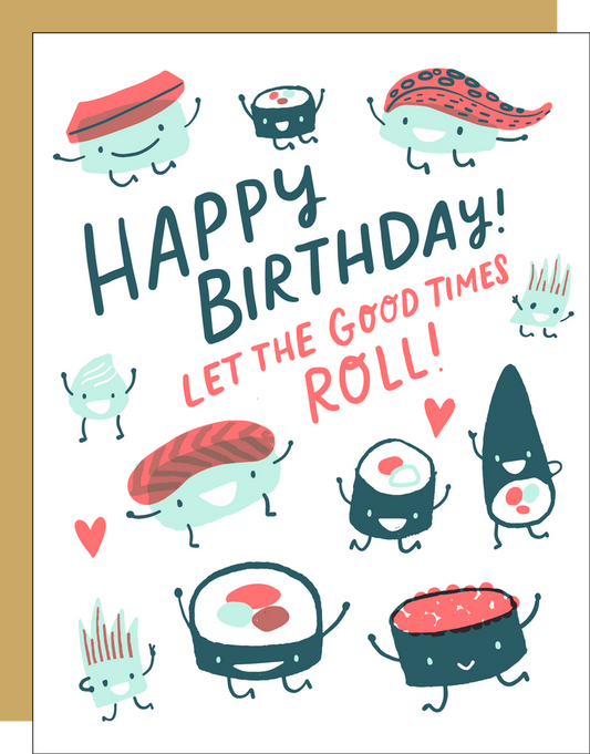 Sushi Roll Birthday | Hello!Lucky (CA)