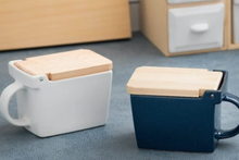 Load image into Gallery viewer, Mino Ware Ceramic Salt Box | Zero Japan