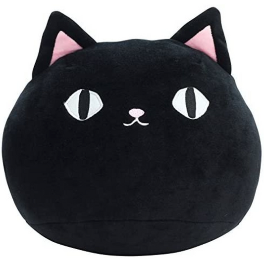 Neko Sankyodai Kuro Cat Plush Pillow