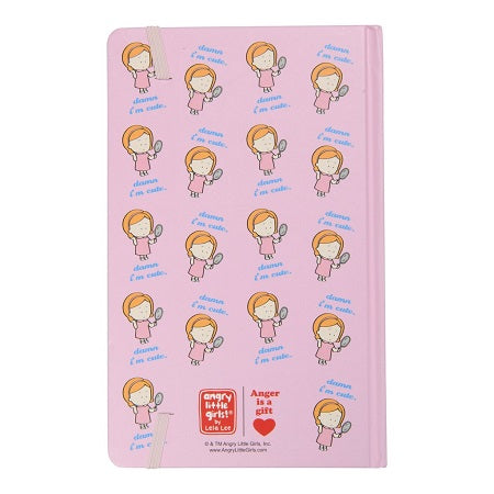 Damn I'm Cute Notebook | Angry Little Girls