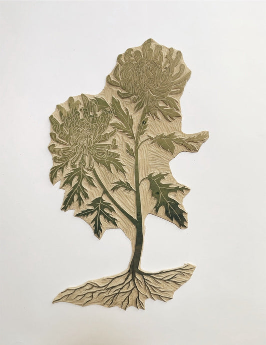 Chrysanthemum by Anna Tovar (TX) | 18x24