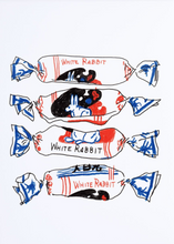 Load image into Gallery viewer, White Rabbit Art Print| Liana Jegers