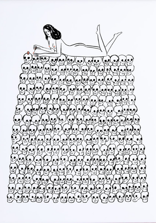 Nails Did Art Print | Kaye Blegvad