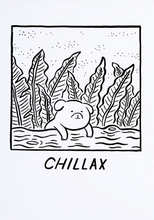 Load image into Gallery viewer, Chillax Art Print | Satoshi Kurosaki
