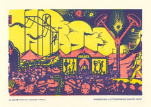 Load image into Gallery viewer, Freaks Window Card | Hatch Show Print (TN)