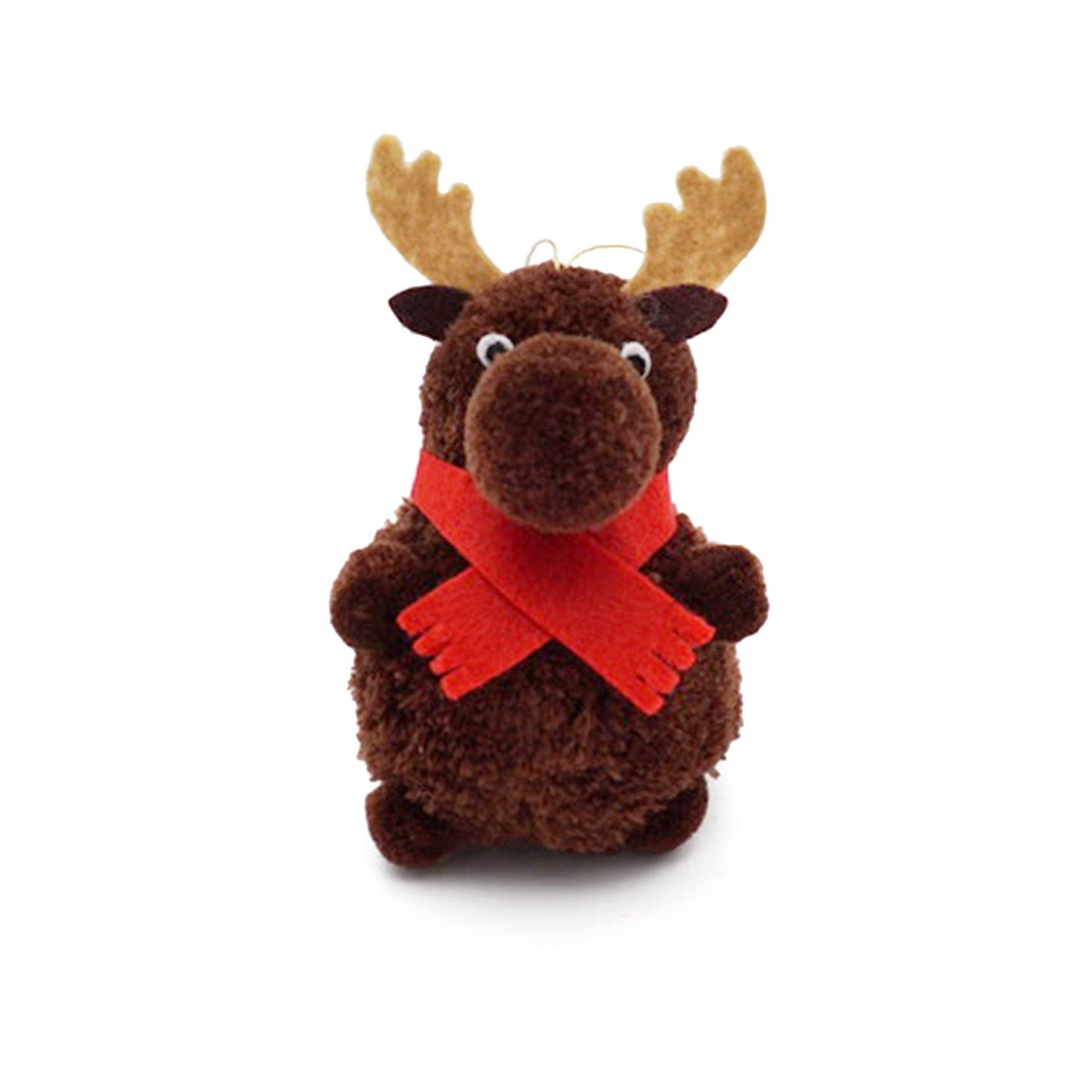 Moose Pom Pom Ornament | Lucky Horse Press (NJ)