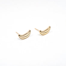 Load image into Gallery viewer, 18k Gold Banana Enamel Earrings | Jenny Lemons (CA)
