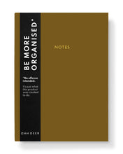 Load image into Gallery viewer, Khaki Linen Notebook (A5) | Ohh Deer (UK)