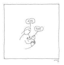 Load image into Gallery viewer, Mine Letterpress Print | Liana Finck (NY)