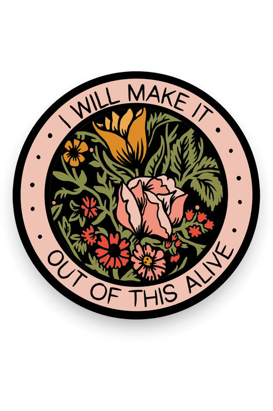 Alive Vinyl Sticker | Olivia Mew