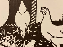 Load image into Gallery viewer, Barnyard Chickens | Hatch Show Print (TN)