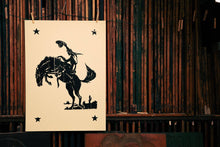Load image into Gallery viewer, Black Rodeo | Hatch Show Print (TN)
