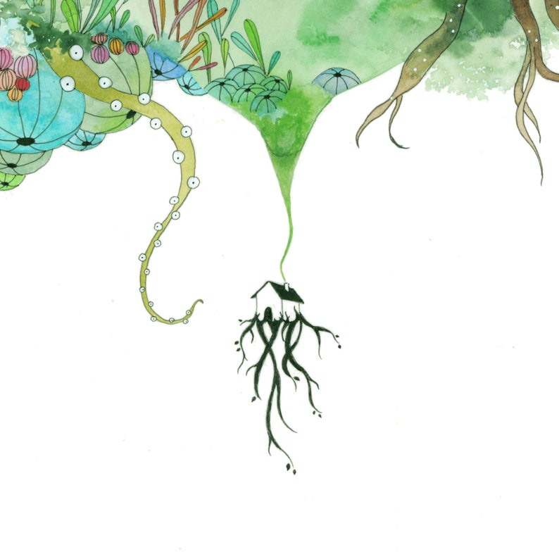 The World Awaits Art Print | Melissa Moss (NC)
