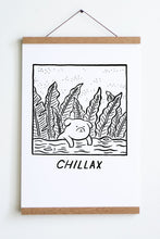 Load image into Gallery viewer, Chillax Art Print | Satoshi Kurosaki