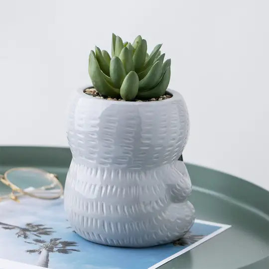 Gray Sloth Planter