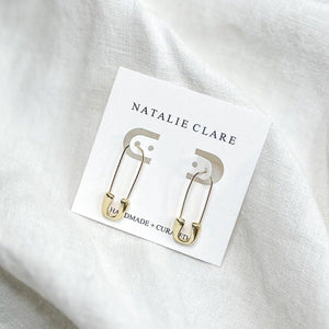 Safety Pin Earrings | Natalie Clare (IL)