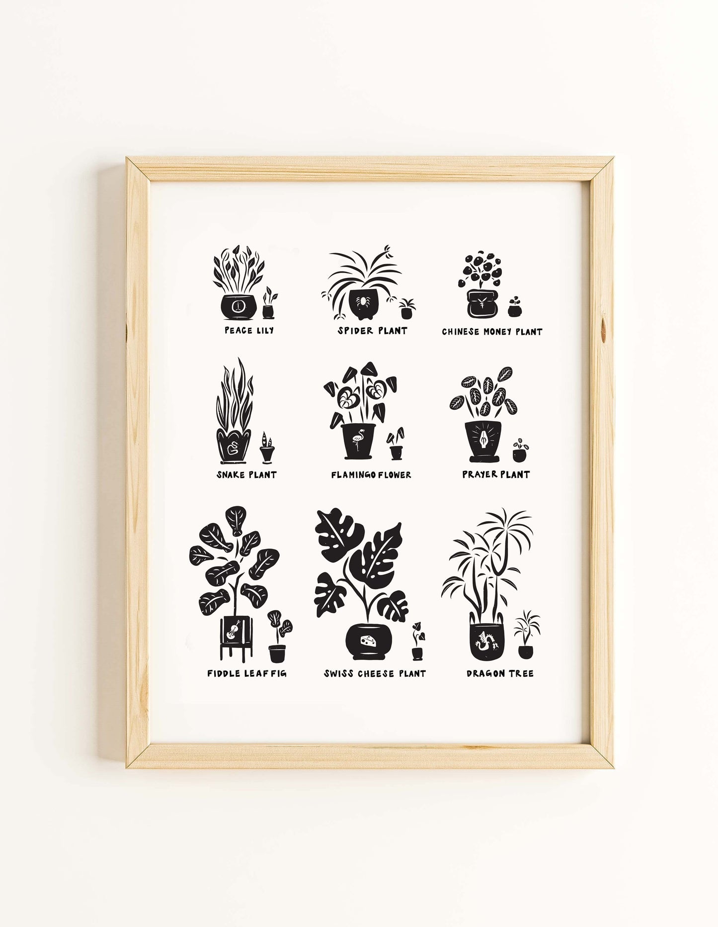 Baby Plants Illustrated Art Print | Ellen Orchard (TX)