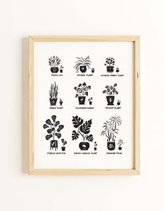 Baby Plants Illustrated Art Print | Ellen Orchard (TX)