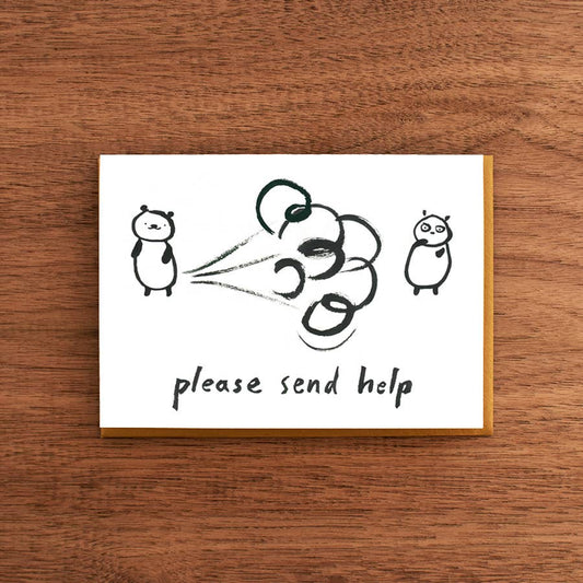Fart  Help Letterpress Card | Fomato (CA)