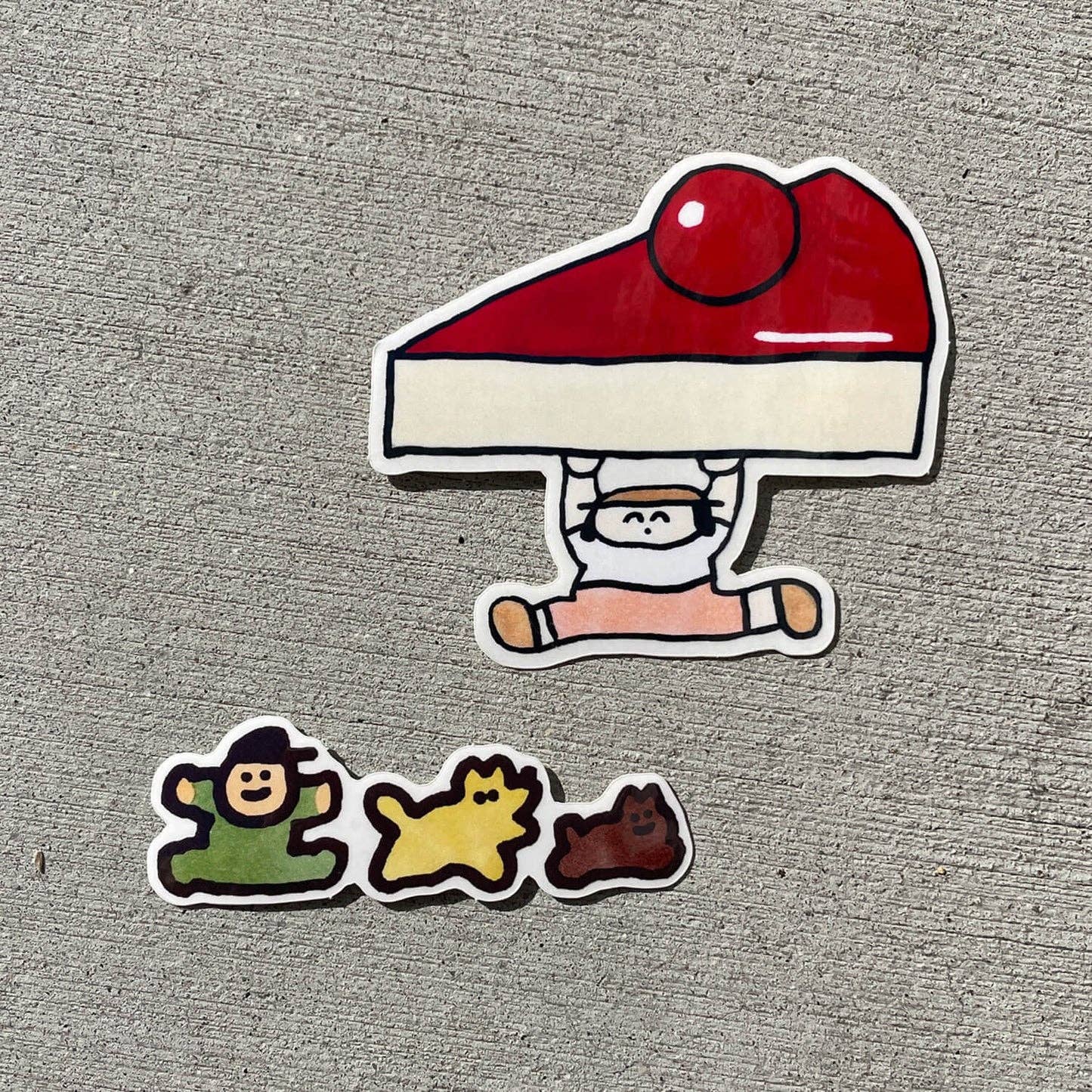 Cheesecake Vinyl Sticker | Oitama (CA)