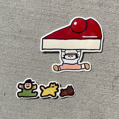 Cheesecake Vinyl Sticker | Oitama (CA)