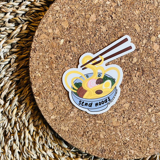 Send Noods Vinyl Sticker | Milky & Co. Studios (AZ)